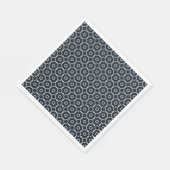 Geometrisch gedruckt serviette (Ecke)