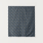 Geometrisch gedruckt wandteppich (Vorderseite)