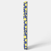 Geometrisch gelb funky zirkeln Samsung Handy Gehäu Samsung Galaxy Hülle (Rückseite (Horizontal))