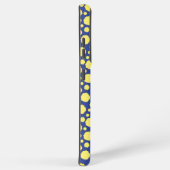 Geometrisch gelb funky zirkeln Samsung Handy Gehäu Samsung Galaxy Hülle (Rechte Seite)