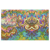 geometrisch geometrisch geformter psychedelischer  stoff (Fat Quarter (45,7 x 55,9 cm))