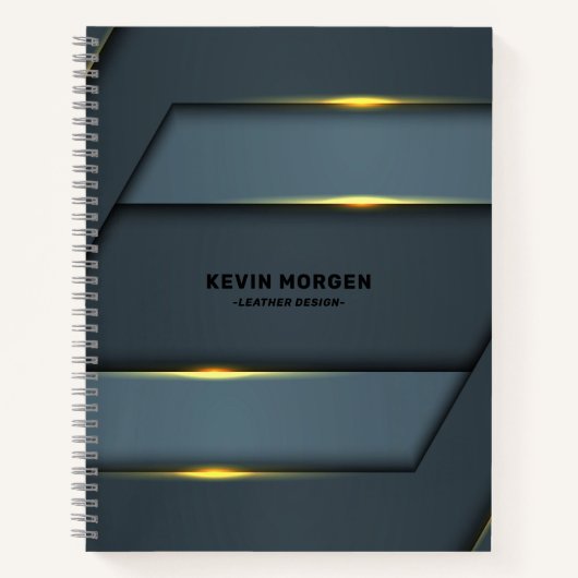 geometrisch-geometrisch-grau notizblock (Vorderseite)