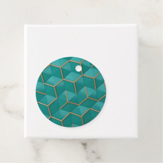 geometrisch geschenkanhänger (Beispiel)