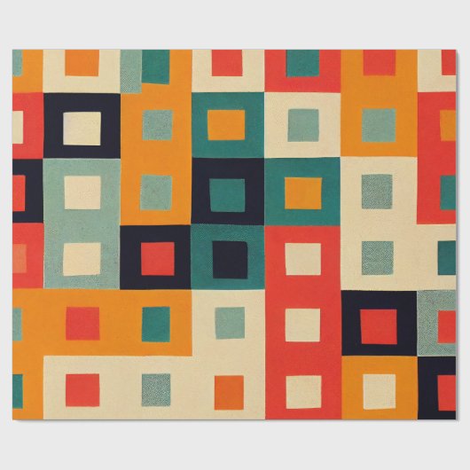 geometrisch geschenkpapier (Flach)