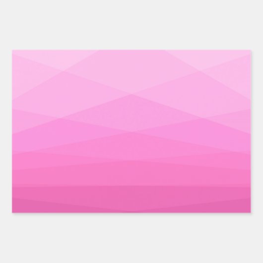 Geometrisch Geschenkpapier Set (Vorderseite)