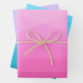 Geometrisch Geschenkpapier Set (Beispiel)