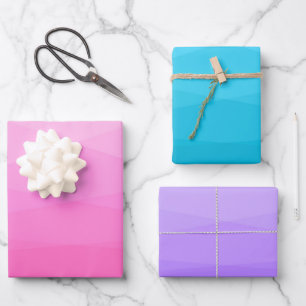 Geometrisch Geschenkpapier Set