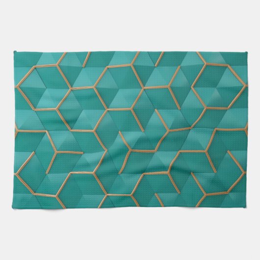 geometrisch geschirrtuch (Horizontal)