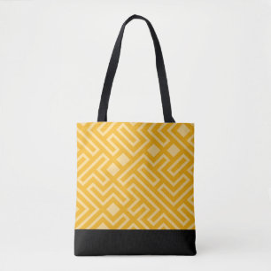 Geometrisch Gold Tasche