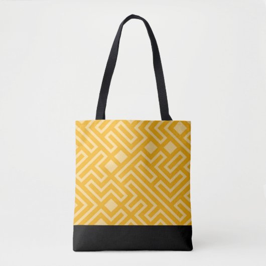 Geometrisch Gold Tasche (Vorderseite)