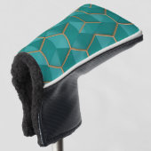 geometrisch golf headcover (3/4 Vorderseite)