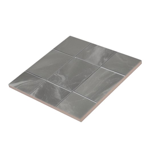 geometrisch graue quadratische Marmorfliesen Fliese (Seite)