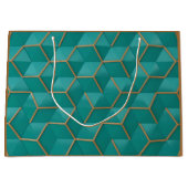 geometrisch große geschenktüte (Vorderseite)