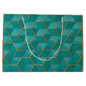 geometrisch große geschenktüte (Rückseite)