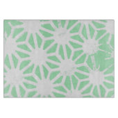 geometrisch grün schneidebrett (Vorderseite)