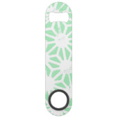 geometrisch grün speed flaschenöffner (Vorderseite)