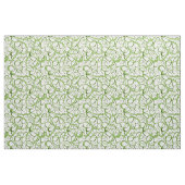 geometrisch-grün-weiß-retro-Mod Stoff (Yard (91,4 cm))