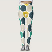 geometrisch hexagonal leggings (Vorderseite)