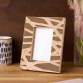 Geometrisch Inspiriert 14 von Kristalin Davis Geätzte Rahmen (Linke Ecke)