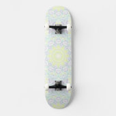 Geometrisch Intricate Colorful Boho Hippie Mandala Skateboard (Vorderseite)