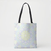 Geometrisch Intricate Colorful Boho Hippie Mandala Tasche (Vorderseite)