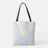 Geometrisch Intricate Colorful Boho Hippie Mandala Tasche (Rückseite)