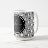 Geometrisch Kaffeetasse (VorderseiteRechts)