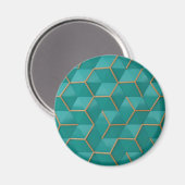 geometrisch magnet (Vorderseite/Rückseite)