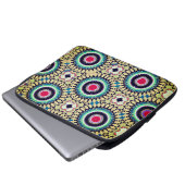 Geometrisch, Mandala Muster Laptopschutzhülle (Vorne Knopf)