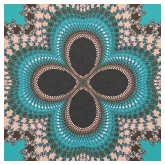 geometrisch-marokkanischer Stoff (Muster)