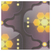 geometrisch-marokkanischer Stoff (Nahaufnahme)