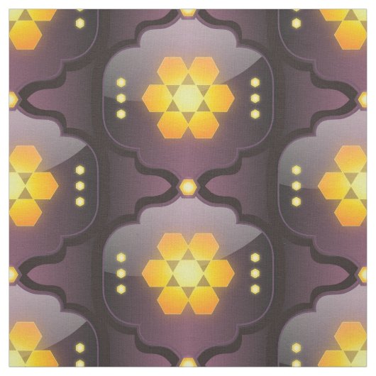 geometrisch-marokkanischer Stoff (Muster)