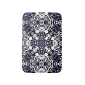 geometrisch-marokkanisches Kaliedoskop m Badematte (Vorderseite Vertikal)