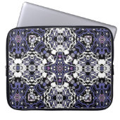 geometrisch-marokkanisches Kaliedoskop m Laptopschutzhülle (Vorderseite)