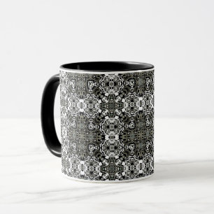 geometrisch-marokkanisches Kaliedoskop m Tasse