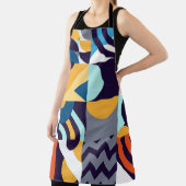 Geometrisch mehrfarbig: Primitive Formen Fusion Schürze (InSitu)