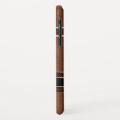 geometrisch-metallisch-kupferbraun 2 Case-Mate iPhone hülle (Hinten/Links)