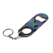geometrisch mini flaschenöffner (Vorderseite Schrägansicht)