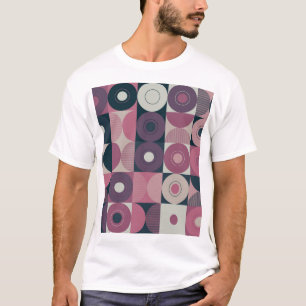 geometrisch Mitte des Jahrhunderts: abstraktes far T-Shirt
