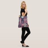 geometrisch Mitte des Jahrhunderts: abstraktes far Tasche (Am Model)