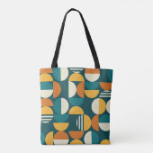 Geometrisch Mitte des Jahrhunderts: Minimalistisch Tasche (Rückseite)