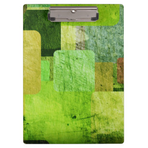 Geometrisch Moderne Farbe Vintage Klemmbrett