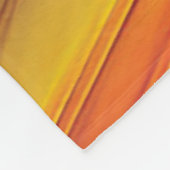 geometrisch monogramm farbiges Design Fleecedecke (Ecke)