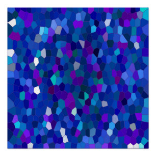 Geometrisch mosaikartig gesprochen... poster
