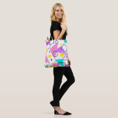 Geometrisch, Muster, Kreise Tasche (Am Model)
