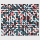 geometrisch nahtlose Muster, geometrisch, texturie Geschenkpapier (Flach)