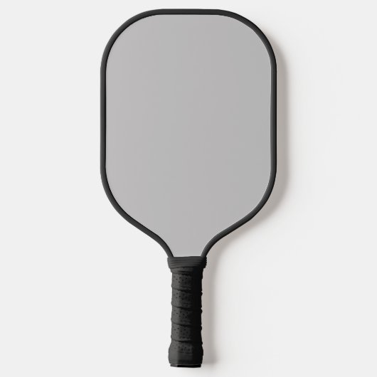 Geometrisch, Name oder Monogramm für den hellgraue Pickleball Schläger (Rückseite)