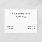 Geometrisch Orange Green Diamond Geometric Visitenkarte (Rückseite)