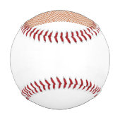 geometrisch orange und weiß baseball (Rückseite)