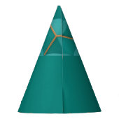 geometrisch partyhütchen (Rückseite)